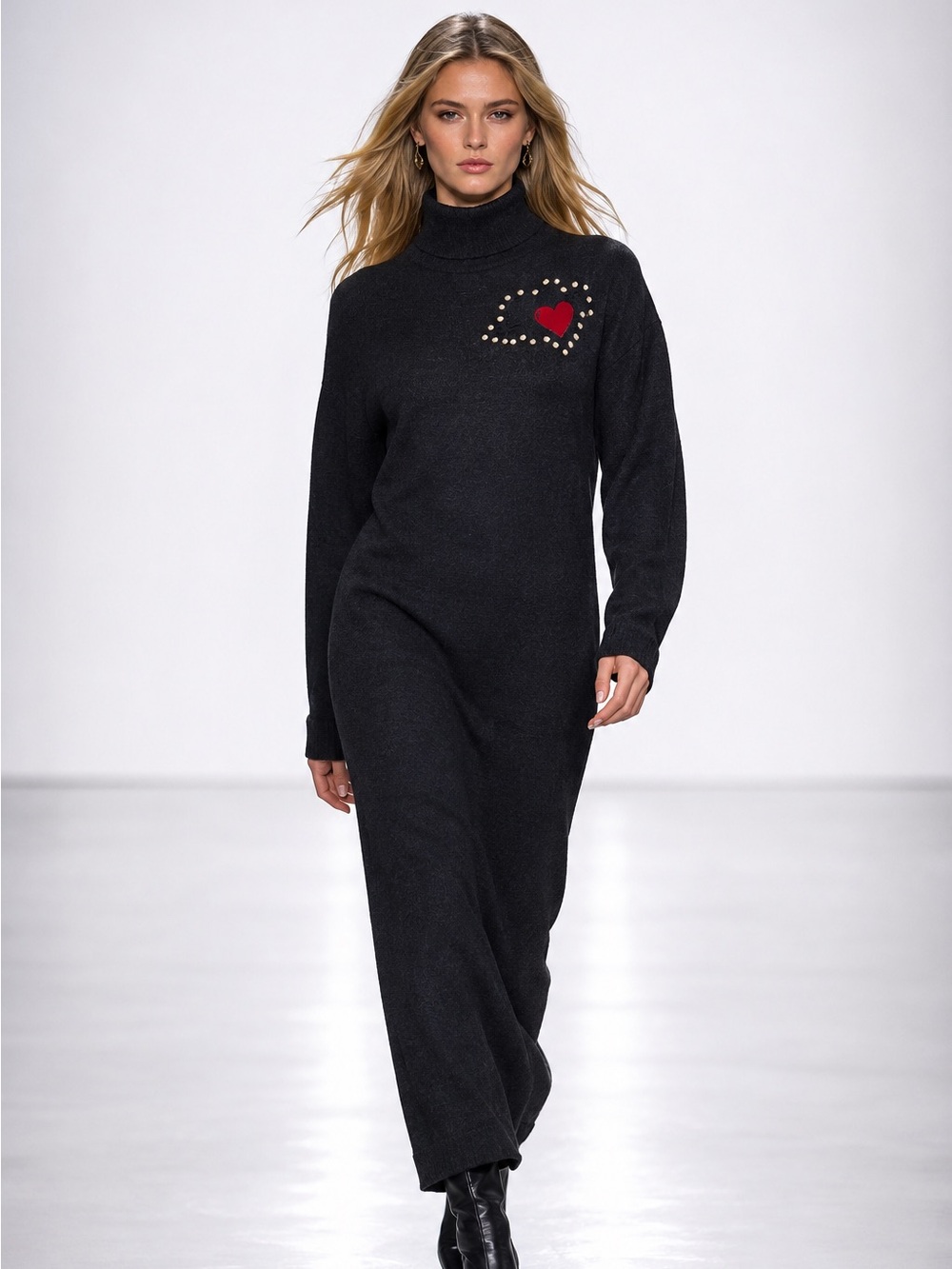 Markus Lupfer Wool Sweater Dress